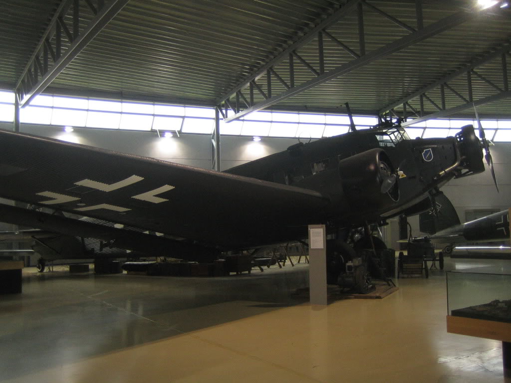 Junkers Ju-52 3m LN-DNL conservado en el Norwegian National Museum of Aviation en Bodø, Noruega