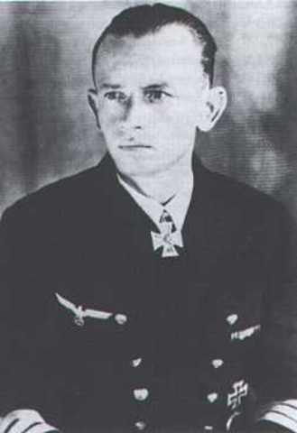 Korvkpt. Karl Thurmann, comandante del U-553