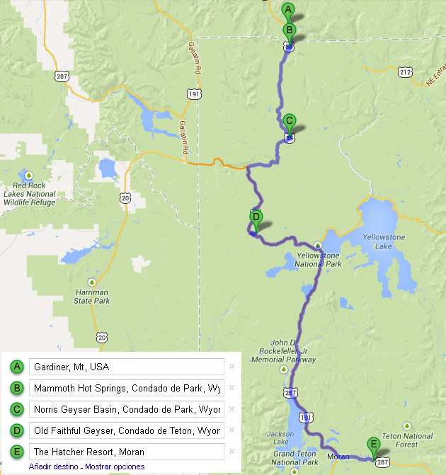DIA 16: Yellowstone - 18 días por la Costa Oeste de Estados Unidos: un sueño hecho realidad (1)