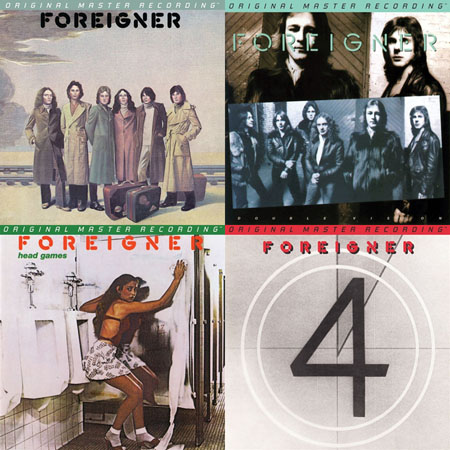 Foreigner - 4 Studio Albums (1977-1981) {MFSL Remastered, CD-Layer & Hi-Res SACD Rip}