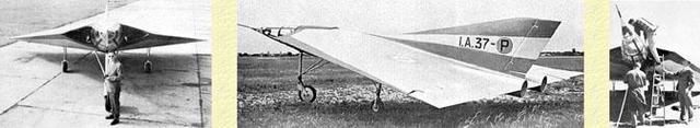 IA-37P - Ala delta - Prototipo planeador 1952