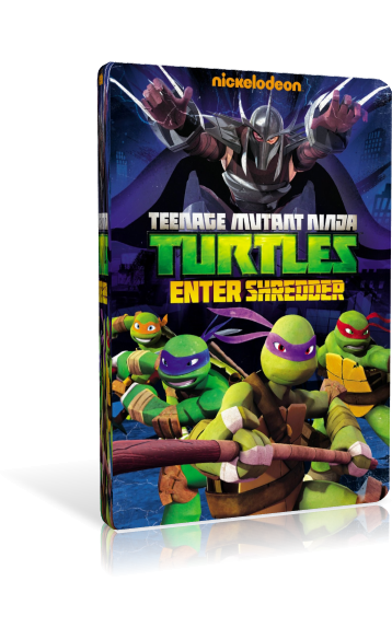 Teenage Mutant Ninja Turtles Enter Shredder (2013) DvD 9