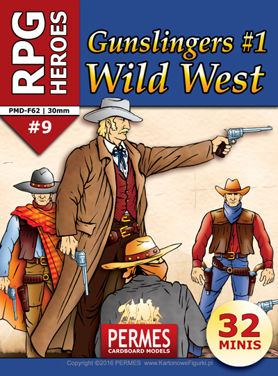 Gunslingers 1 Wild West - PRG HEROES Set 9 cover preview