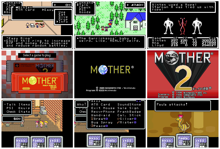 Earthbound Mother 3 2 Y Madre 1 2 Ingles Gba Gameboy Advance