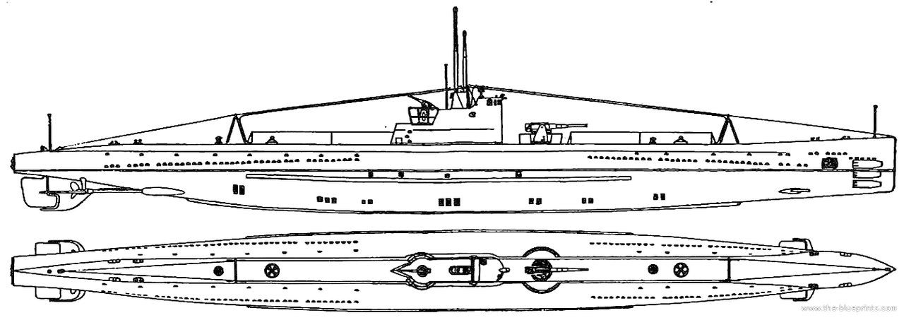 Perfil del submarino L-3