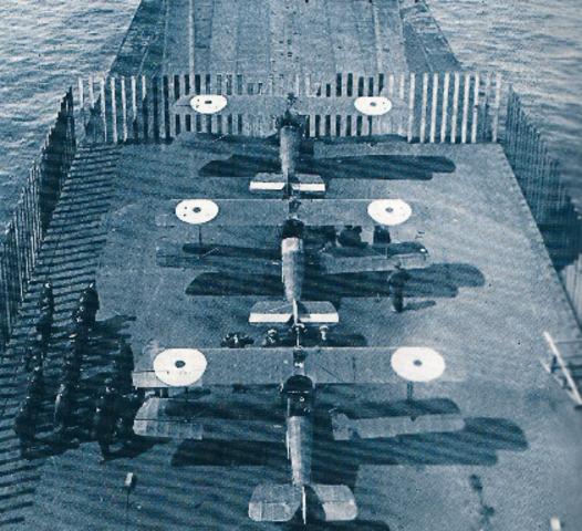 Los primeros Portaaviones - La Segunda Guerra Mundial