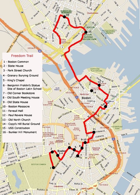 Boston: Freedom Trail y Harvard - 2170 km por el Este de los USA (3)
