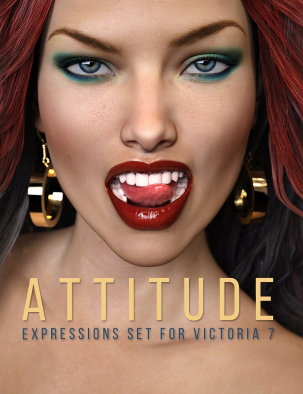 00 main victoria 7 attitude expressions daz3d