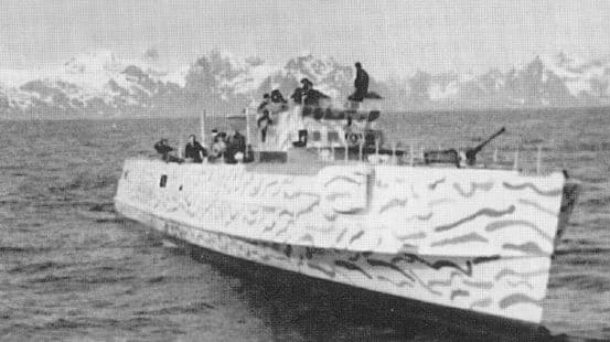 S-Boote alemán de la clase S-38 patrullando las aguas noruegas